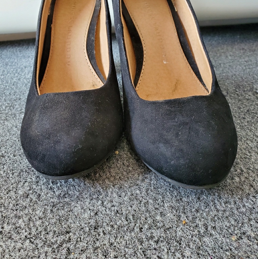 Laundry black dress shoes